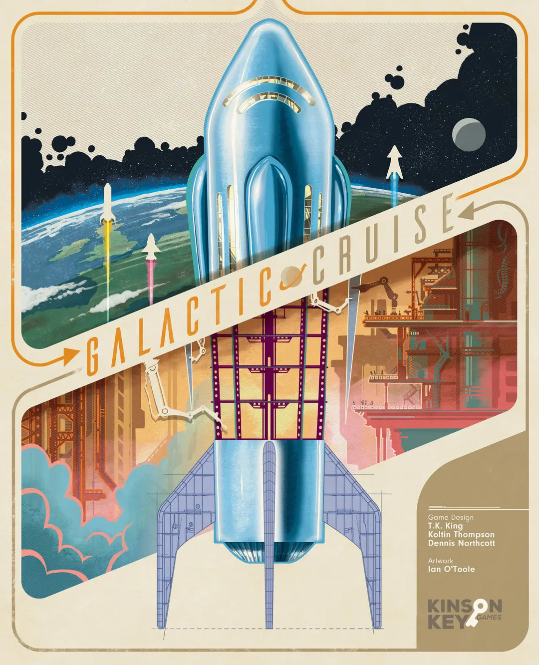 Galactic Cruise (EN) - CrowD Games - Board Games