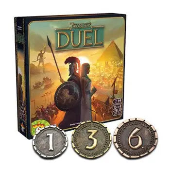 7 Wonders Duel: Metal Coins - Moedas & Co. - Coins