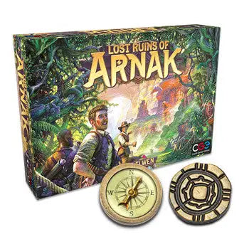 The Lost Ruins of Arnak: Metal Coins and Compasses - Moedas & Co. - Coins
