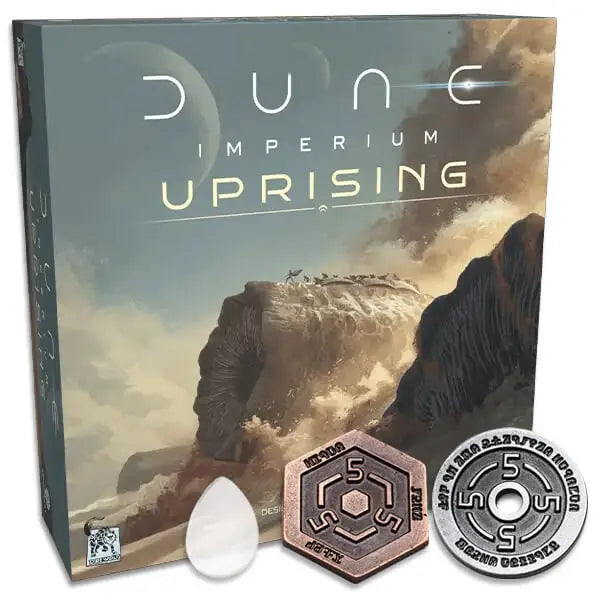 Dune Imperium Uprising: Metal coins and water markers - Moedas & Co. - Coins