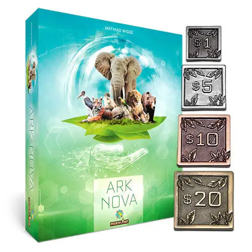 Ark Nova: Metal Coins - Moedas & Co. - Coins