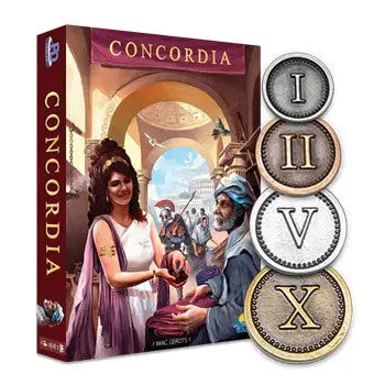Concordia: Metal Coins - Moedas & Co. - Coins