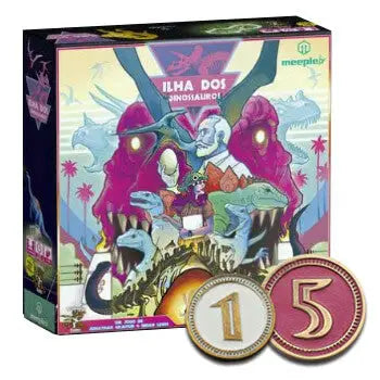 Dinosaur Island: Metal Coins - Moedas & Co. - Coins