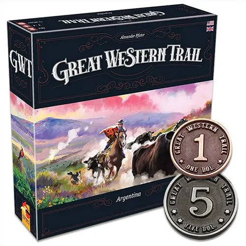 Great Western Trail Argentina: Metal Coins - Moedas & Co. - Coins