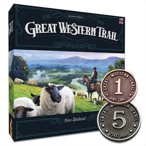 Great Western Trail New Zealand: Metal Coins - Moedas & Co. - Coins
