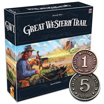 Great Western Trail: Metal Coins - Moedas & Co. - Coins
