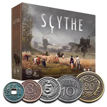 Scythe: Metal Coins - Moedas & Co. - Coins