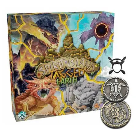 Spirit Island Jagged Earth: Metal coins - Moedas & Co. - Coins
