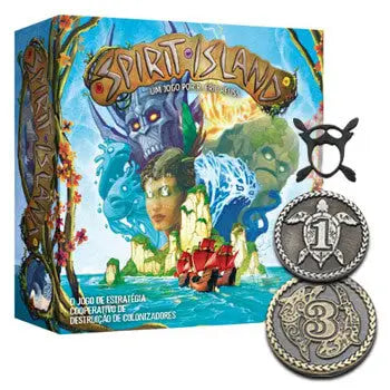 Spirit Island: Metal Coins - Moedas & Co. - Coins