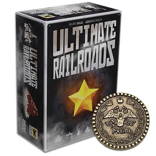 Ultimate Railroads: Metal coins - Moedas & Co. - Accessories