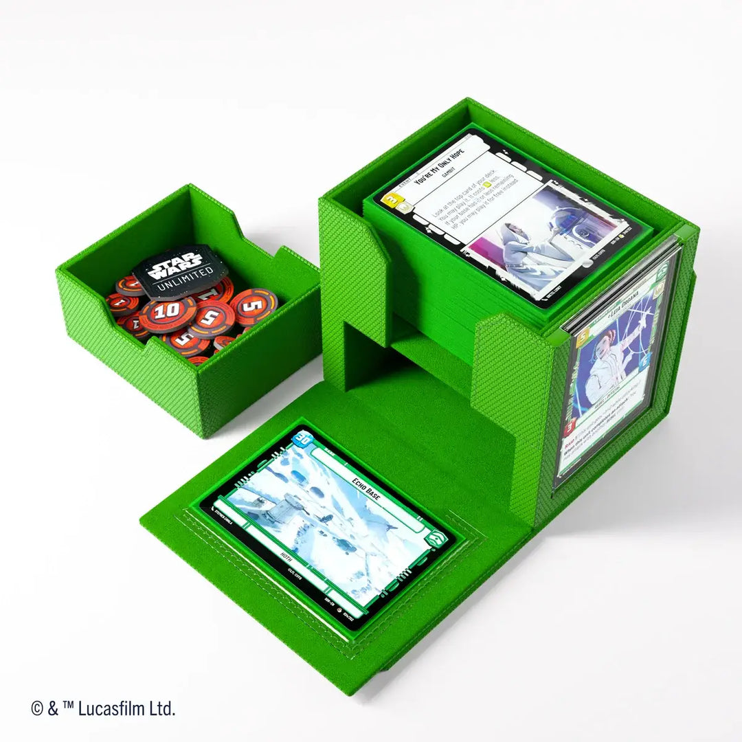 Deck Pod: Star Wars Unlimited - Green - Gamegenic - Accessories