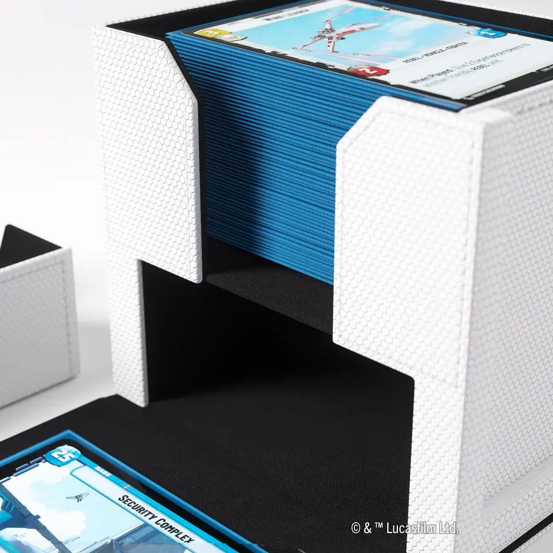 Deck Pod: Star Wars Unlimited - White/Black - Gamegenic - Accessories