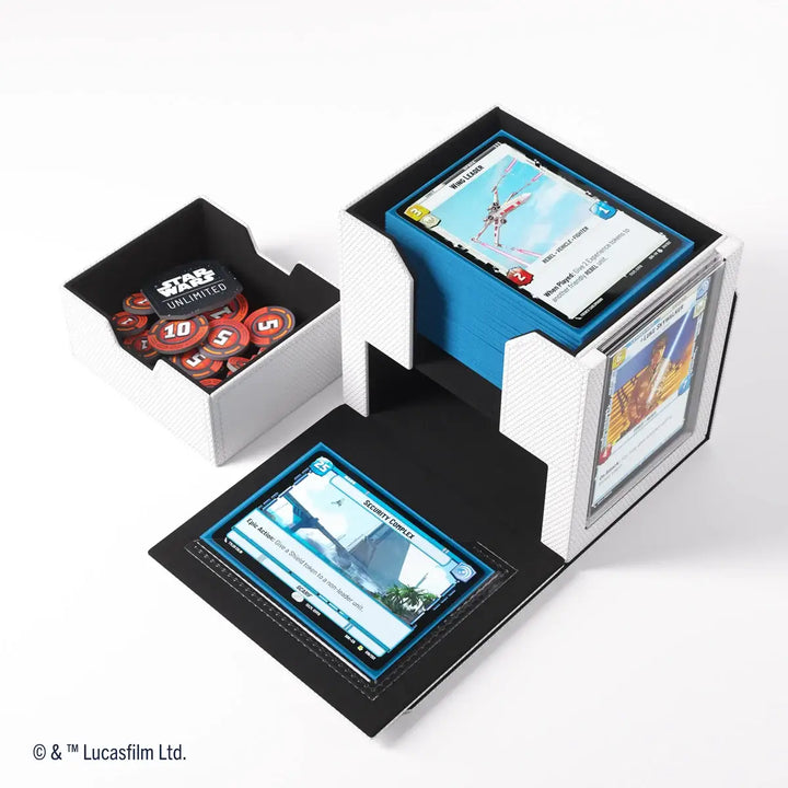 Deck Pod: Star Wars Unlimited - White/Black - Gamegenic - Accessories