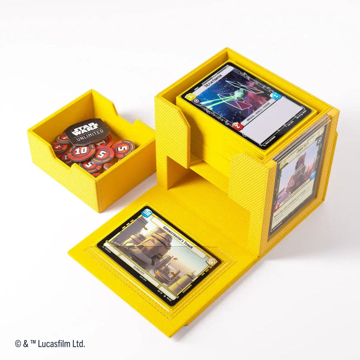 Deck Pod: Star Wars Unlimited - Yellow - Gamegenic - Accessories