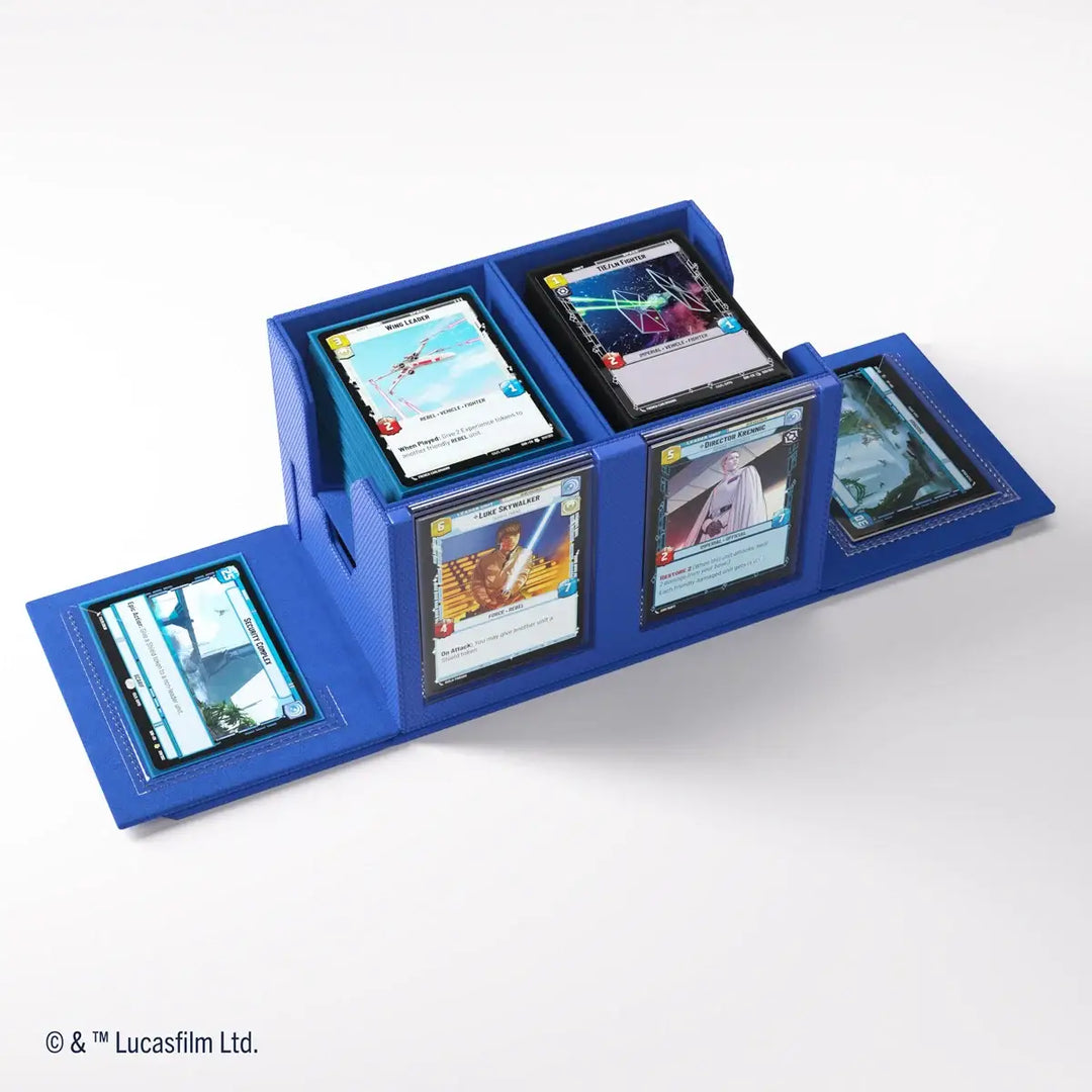 Double Deck Pod: Star Wars Unlimited - Blue - Gamegenic - Accessories