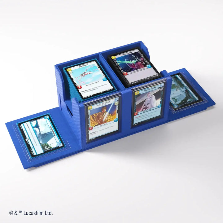 Double Deck Pod: Star Wars Unlimited - Blue - Gamegenic - Accessories