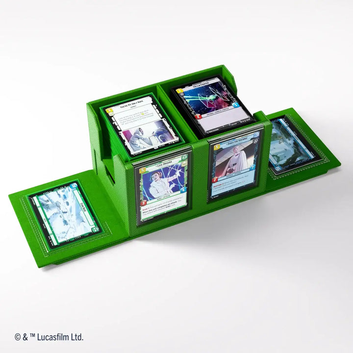 Double Deck Pod: Star Wars Unlimited - Green - Gamegenic - Accessories