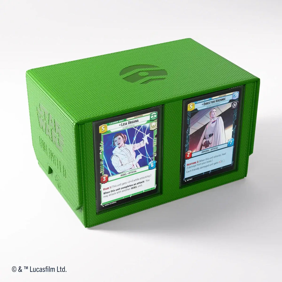 Double Deck Pod: Star Wars Unlimited - Green - Gamegenic - Accessories