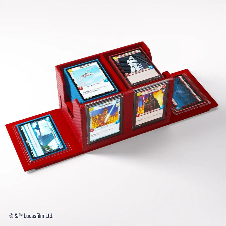 Double Deck Pod: Star Wars Unlimited - Red - Gamegenic - Accessories
