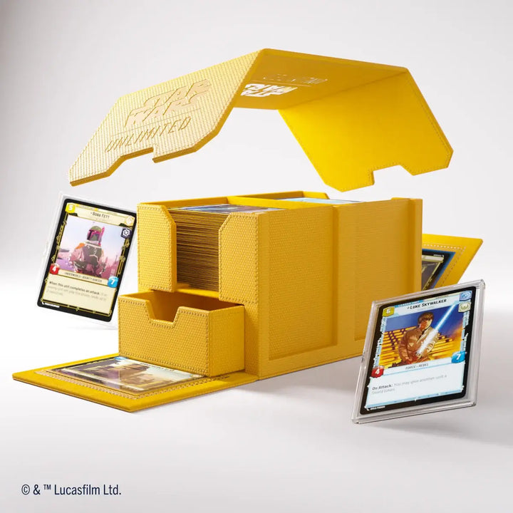 Double Deck Pod: Star Wars Unlimited - Yellow - Gamegenic - Accessories