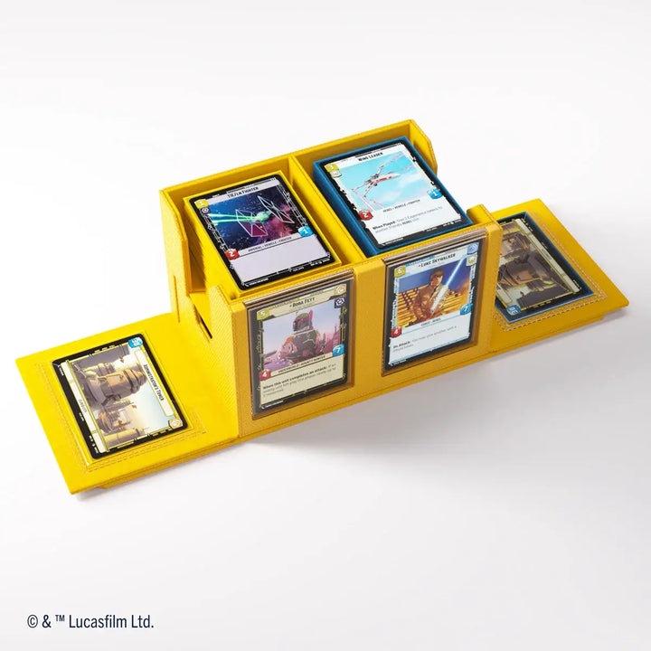 Double Deck Pod: Star Wars Unlimited - Yellow - Gamegenic - Accessories