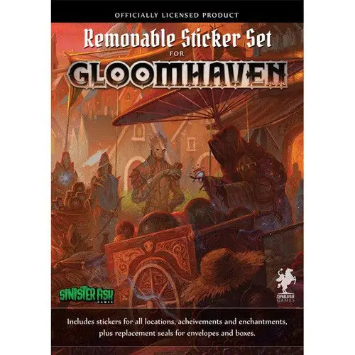 Gloomhaven: Removable Sticker Set (EN) - Sinister Fish Games - Accessories