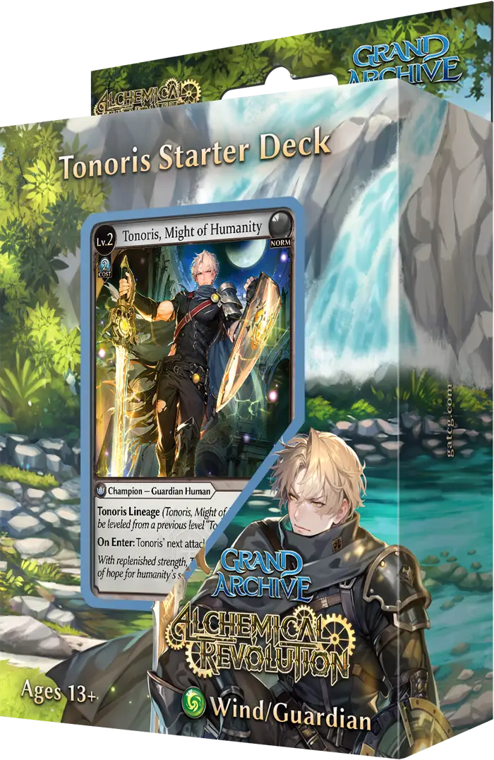 Grand Archive TCG: Alchemical Revolution - Tonoris- Starter Deck (EN) - Weebs of the Shore - Card Games
