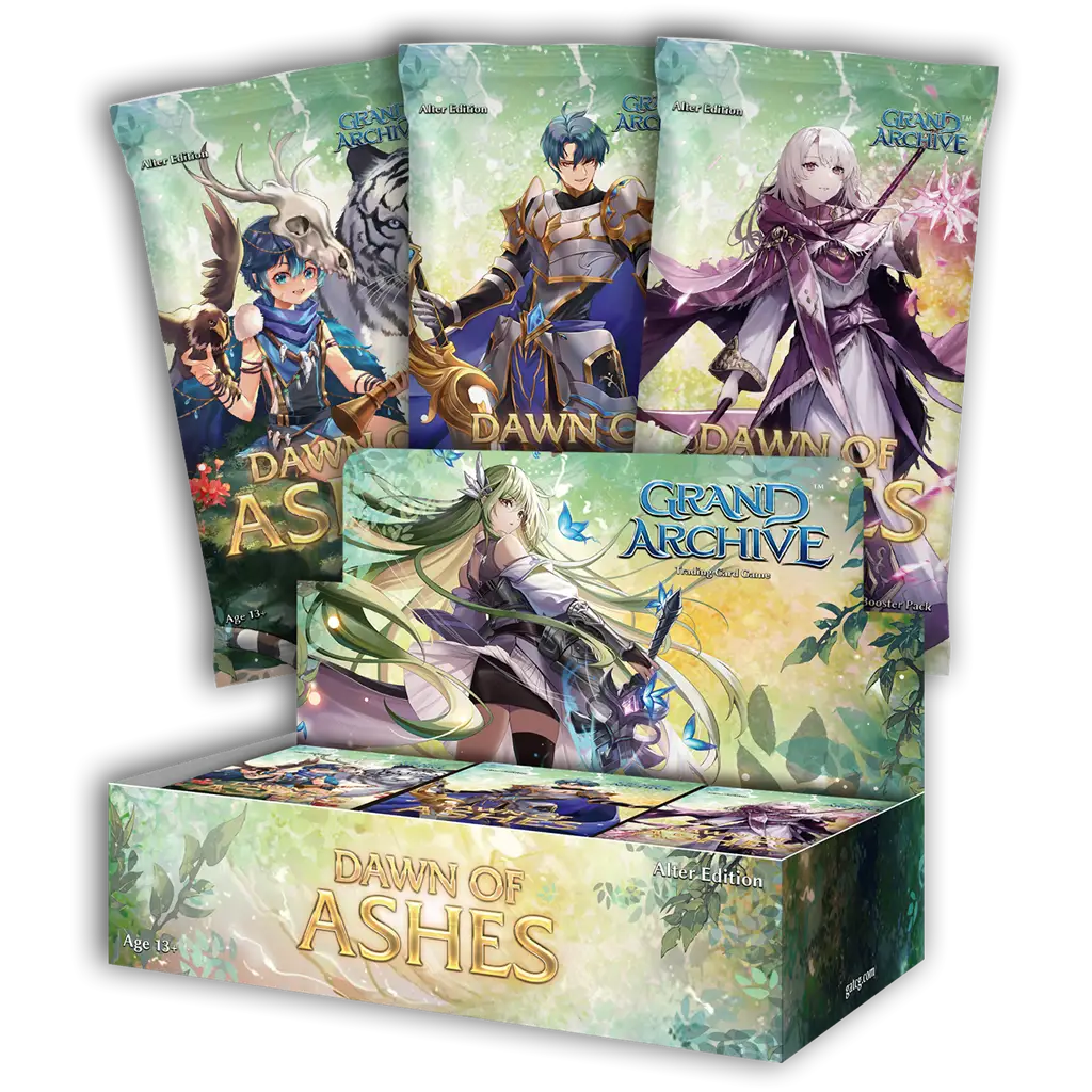 Grand Archive TCG: Dawn of Ashes - ’Alter Edition’ Booster Display (24 Boosters) (EN) - Weebs of the Shore - Card Games