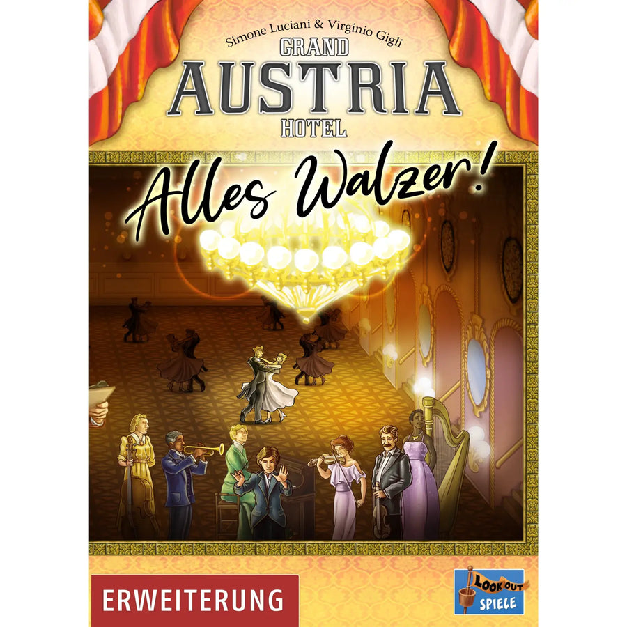 Grand Austria Hotel: Alles Walzer (DE) - Lookout Spiele - Board Games