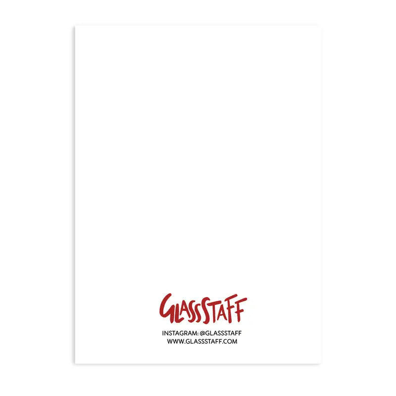 Greeting Card: Behohoholder - Glassstaff - Accessories