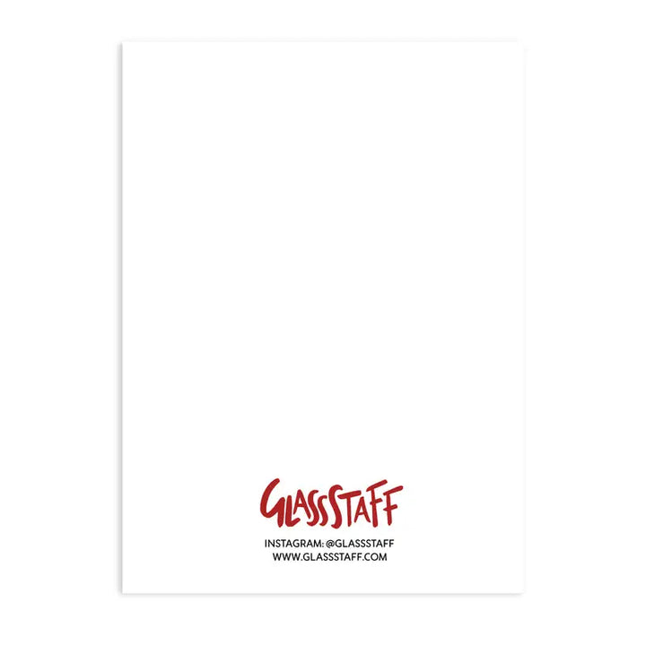 Greeting Card: Behohoholder - Glassstaff - Accessories
