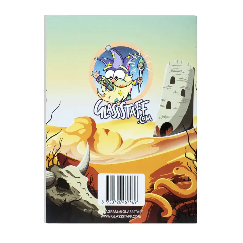 Greeting Card: Dragon D20 - Glassstaff - Accessories