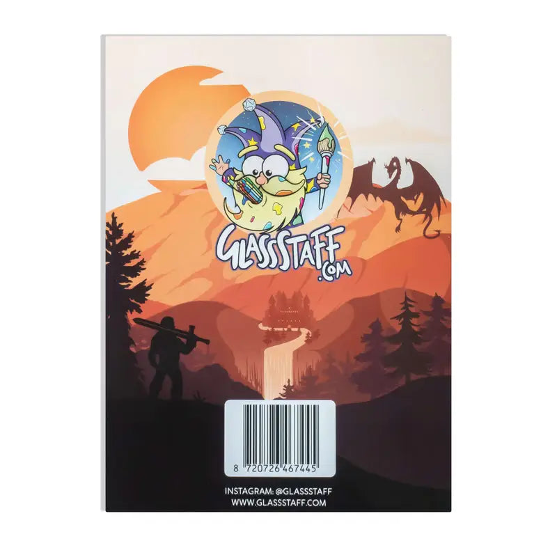 Greeting Card: The D20 Hero - Glassstaff - Accessories