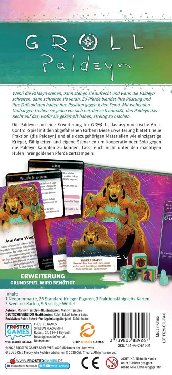 Groll: Paldeyn (DE) - Frosted Games - Board Games