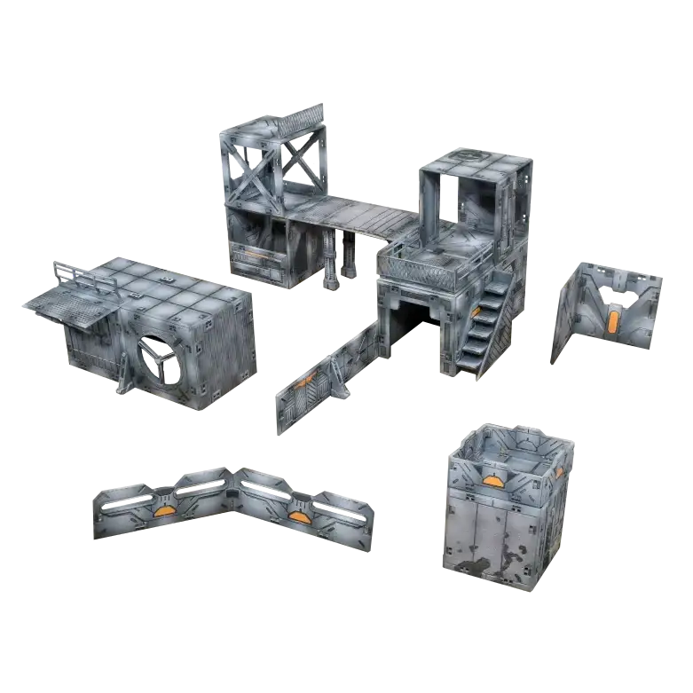Halo: Flashpoint - Deluxe Buildable 3D Terrain Set - Mantic Games - Accessories