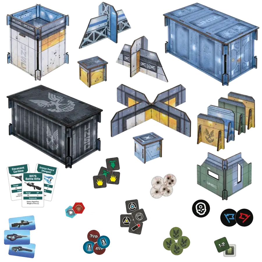 Halo: Flashpoint - UNSC Base Terrain Set (EN) - Mantic Games - Accessories