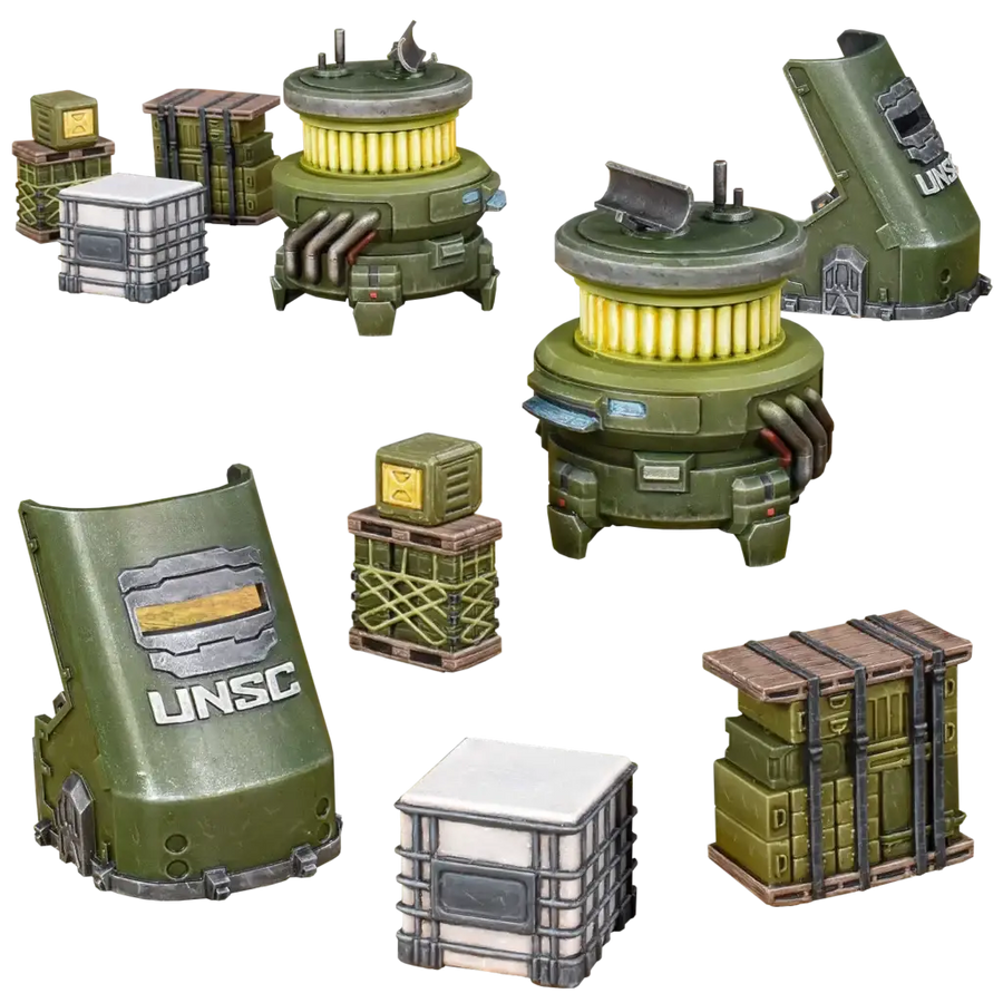 Halo: Flashpoint - UNSC Scenery Set - Mantic Games - Accessories