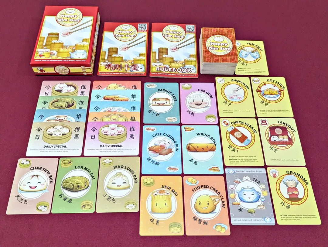 Happy Dim Sum (EN) - Mercat Games - Board Games