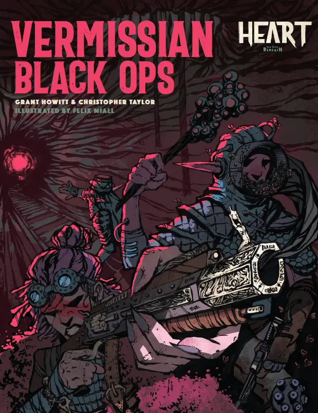 Heart: The City Beneath - Vermissian Black Ops (EN) - Rowan Rook and Decard - Roleplaying Games