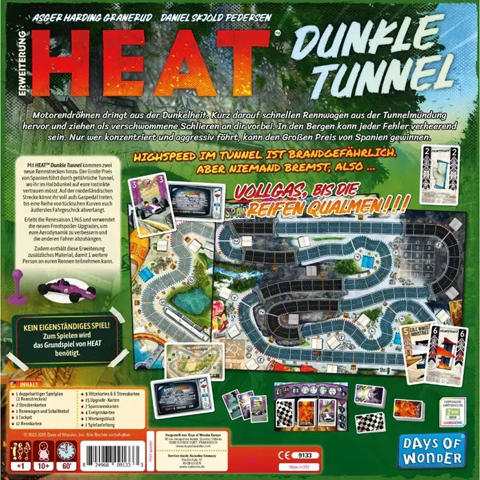 Heat: Dunkle Tunnel (DE) Days of Wonder Board Games