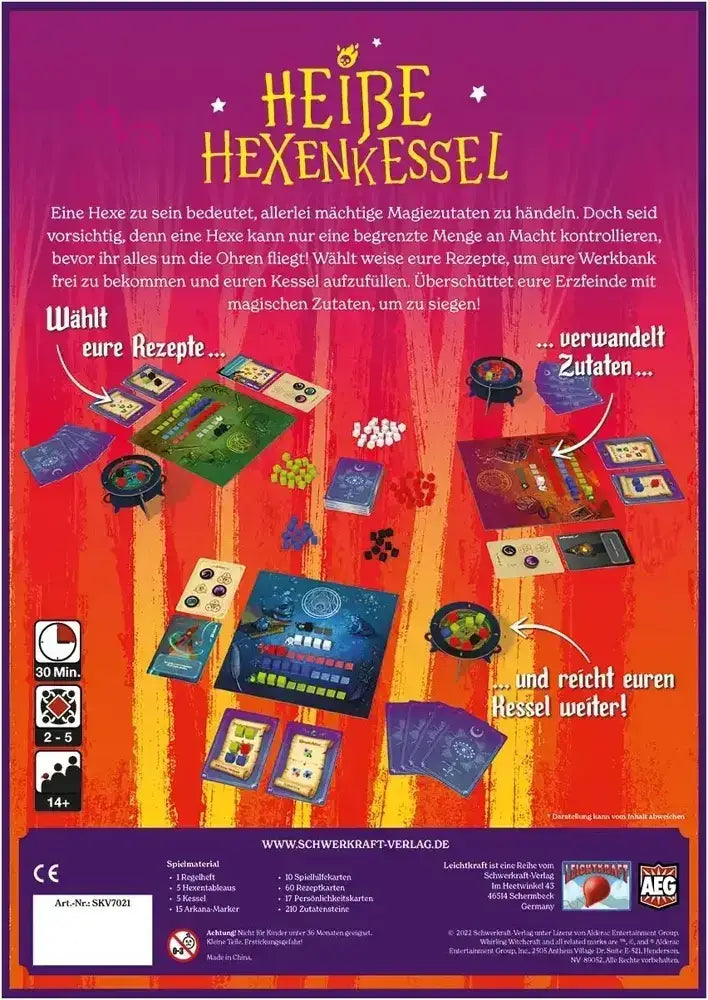 Heisse Hexenkessel (DE) - Schwerkraft-Verlag - Board Games