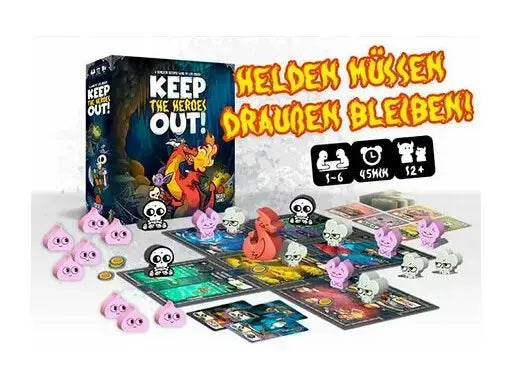 Helden müssen draussen bleiben! (DE) - Mirakulus - Board Games