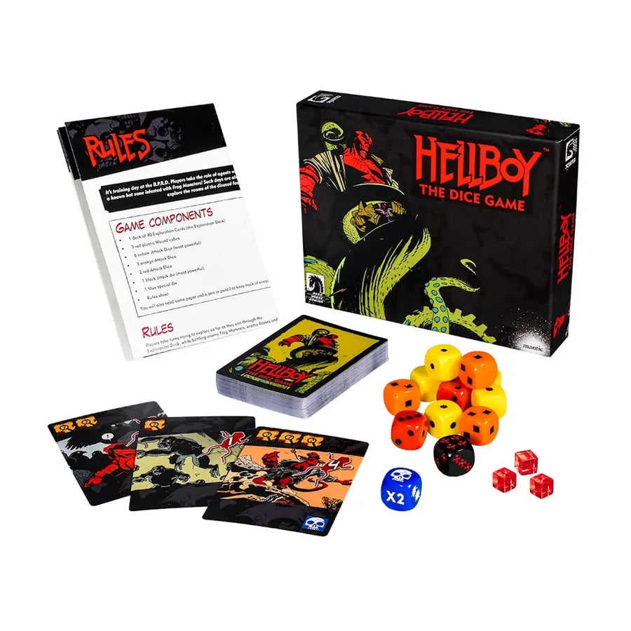 Hellboy: The Dice Game (EN) - Mantic Games - Board Games