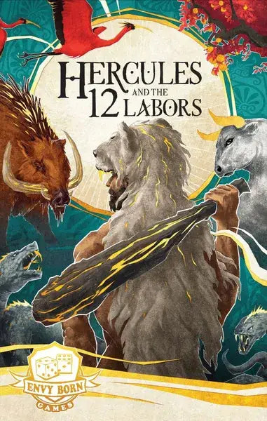 Hercules and the 12 Labors (EN) - Envy Born Games - Board Games