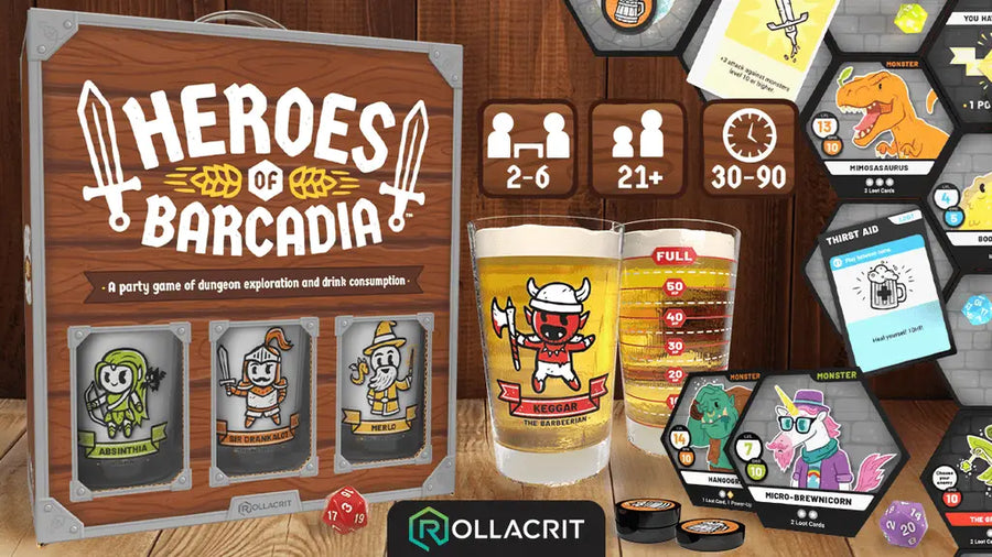 Heroes of Barcadia (DE) - Rollacrit - Board Games