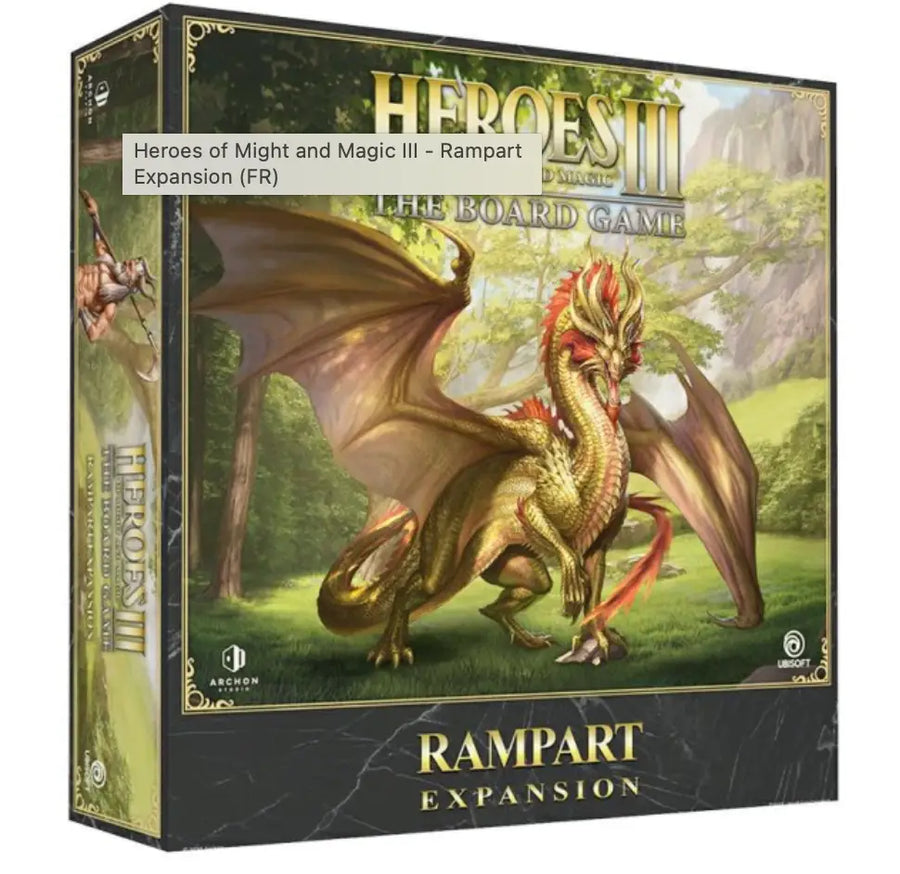 Heroes of Might & Magic III: Rampart (EN) - Archon Studio - Board Games
