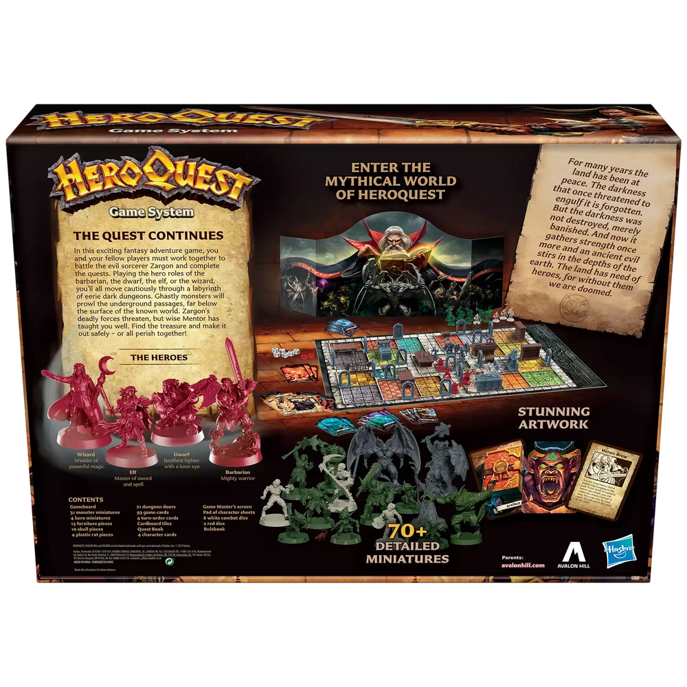 HeroQuest: Core Box (EN) - Hasbro - Board Games