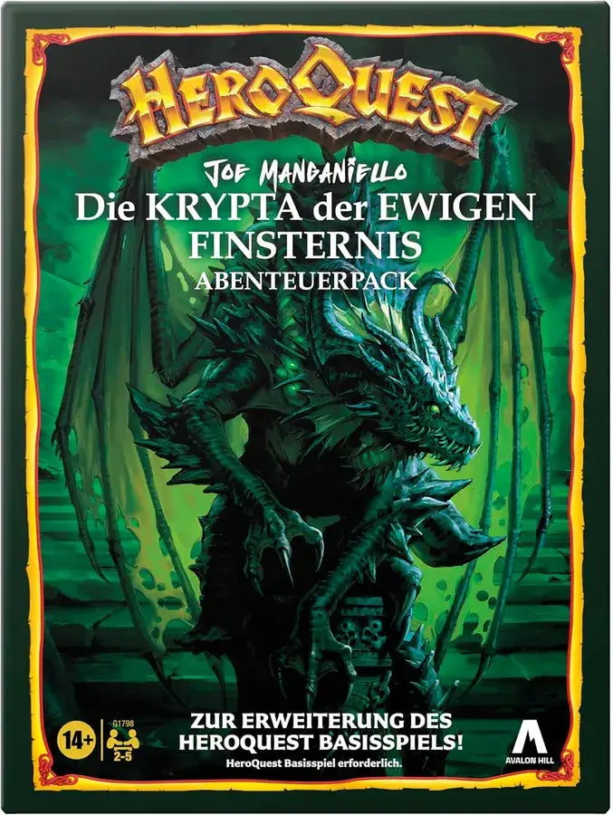HeroQuest: Die Krypta der Ewigen Finsternis (DE) - Avalon Hill Games - Board Games