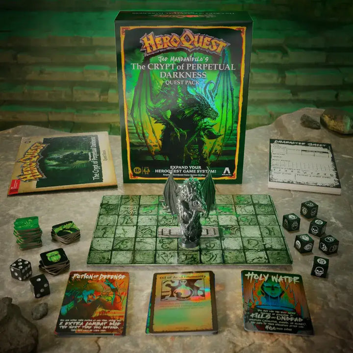 HeroQuest: The Crypt of Perpetual Darkness (EN) - Avalon Hill Games - Board Games