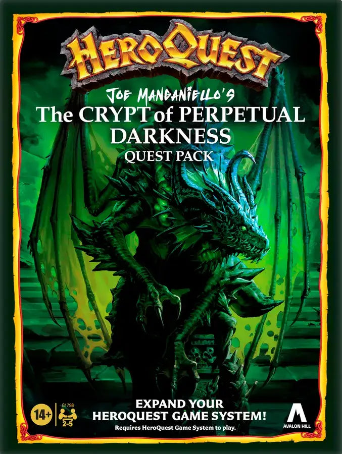 HeroQuest: The Crypt of Perpetual Darkness (EN) - Hasbro - Board Games